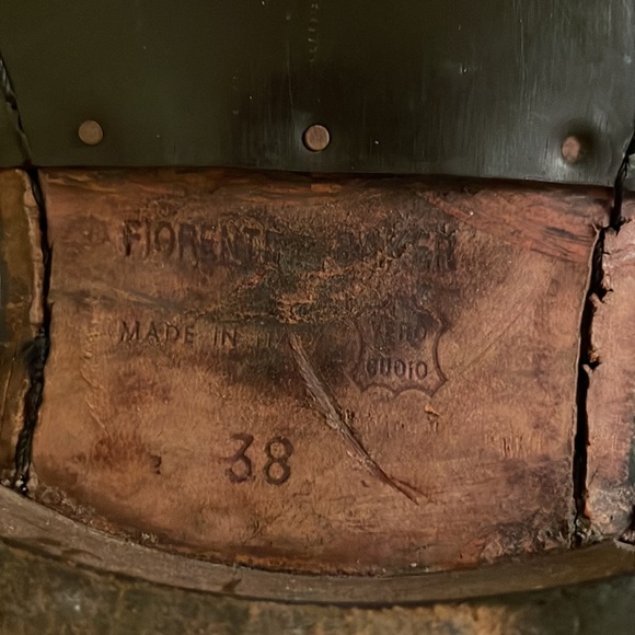 Fiorentini and Baker black mid calf size 8 leather boots with buckles. - Picture 2 of 11